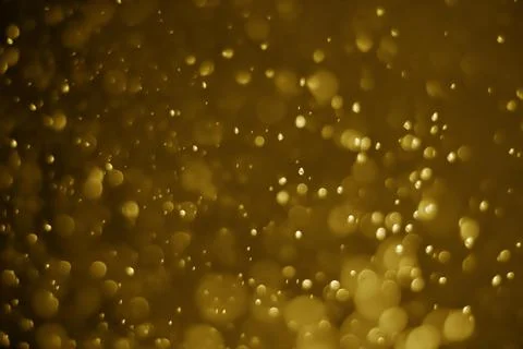 Golden bokeh, abstract Stock Photos