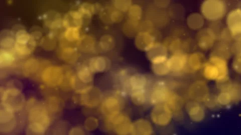 Golden Bokeh Background Stock Footage 218612517