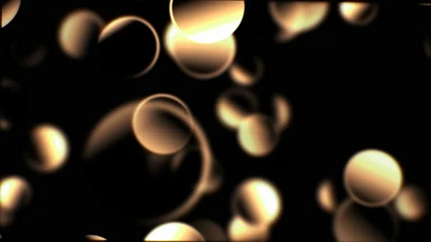 Golden Bokeh Stock Footage 167056387