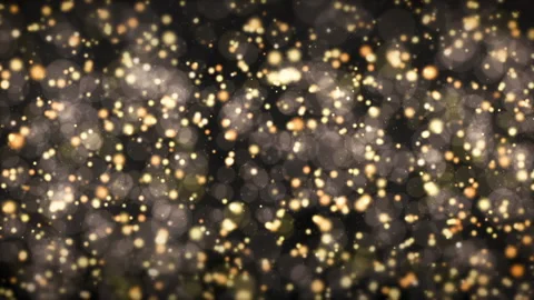 Golden Bokeh Stock Footage 246364685