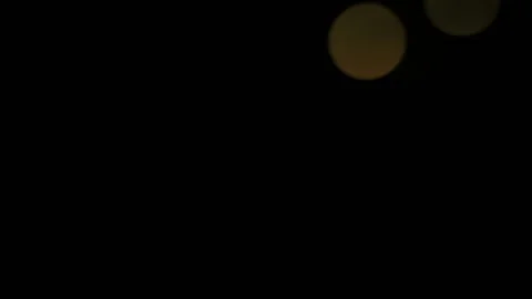 Golden Bokeh Light Stock Footage 88527684