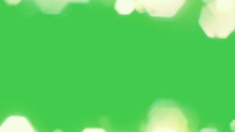Golden Bokeh Light Particles Magic Dust Green Screen Horizontal Background Stock Footage 344731200