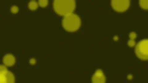 Golden bokeh lights on dark background for cinematic visual effect Stock Footage 337164225