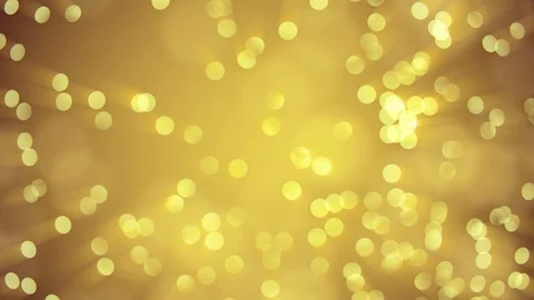 Golden bokeh lights Stock-Footage 76005796