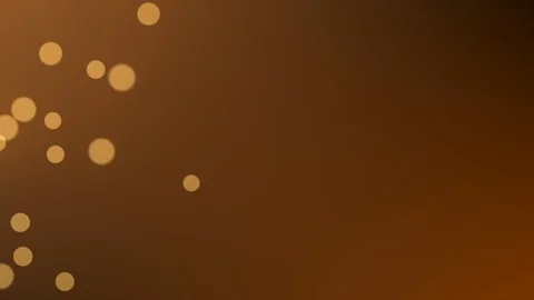 Golden Bokeh Particles Background Stock Footage 89877817
