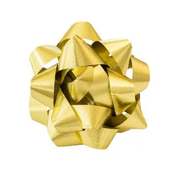Golden bow Stock Photos