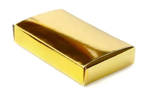 Golden box Foto stock
