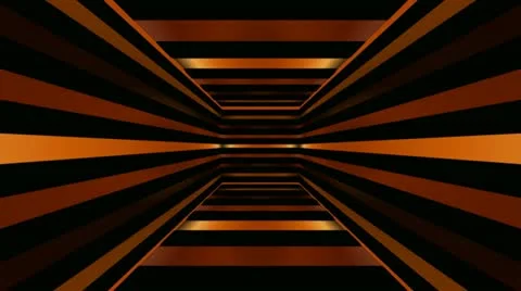 Golden box stripes Stock Footage