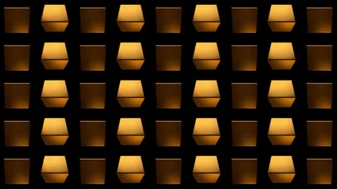 Golden Box VJ Loops Stock-Footage 74357379