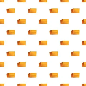 Golden boxes pattern creating seamless background design イラスト素材