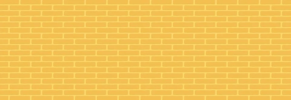 Golden brick wall background. Flat vector illustration Stock Illustration