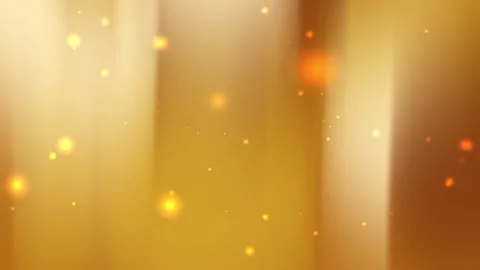 Golden Brown Abstract Background with Vertical Light Streaks and Glowing Bokeh 스톡 동영상 302247294
