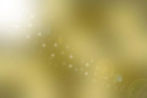 Golden brown background with sun rays and lens flare Stock Illustration