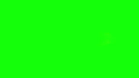 Golden Brush Stroke Motion Set Green Screen Stock Footage 321505022