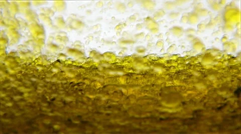 Golden bubbles Stock Footage 8692150