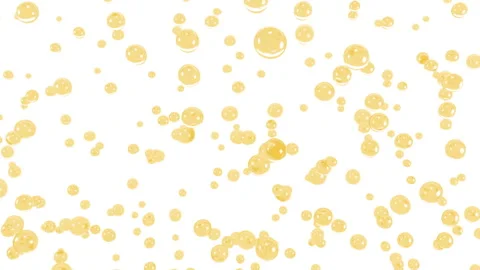 Golden bubbles Stock Footage 274483587