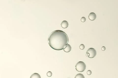 Golden bubbles Stock Photos