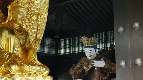 Golden Buddha Stock Footage 52766822