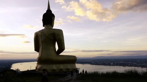 The Golden Buddha Stock Footage 83230426