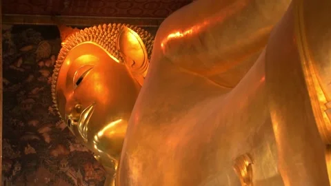 Golden buddha Stock Footage 198468371