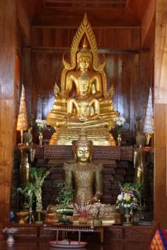 Golden buddha Stock Photos