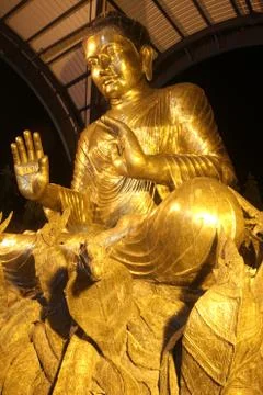 Golden buddha Stock Photos
