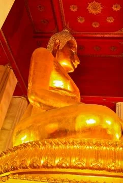 Golden buddha Stock Photos