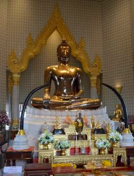 The golden buddha Foto stock