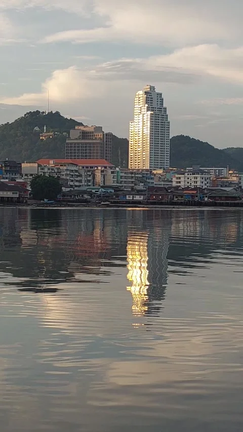 Golden builded Stock Footage 255813238