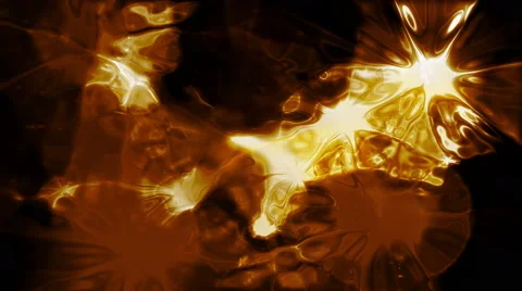 Golden bursts of light flash, flicker and roll - Video Background 2274 HD, 4K Stock Footage 59106120