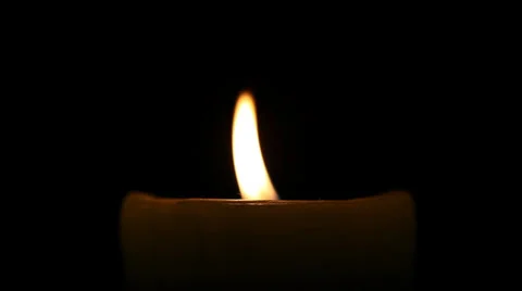 Golden candle Stock Footage 29923381