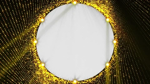 Golden Ceremony Awards Frame Stock Footage 168444648