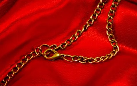 Golden chain Stock Photos
