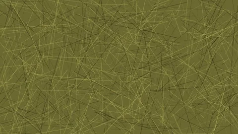 Golden chaotic lines abstract background animation Stock Footage 278174635