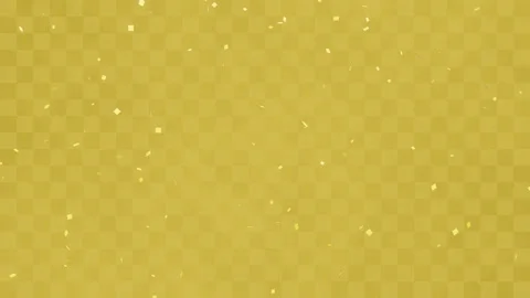 Golden checkered pattern and confetti, Japanese style background (seamless loop) Video stock 164186261