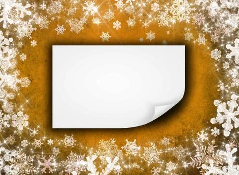 Golden christmas background Stock Illustration