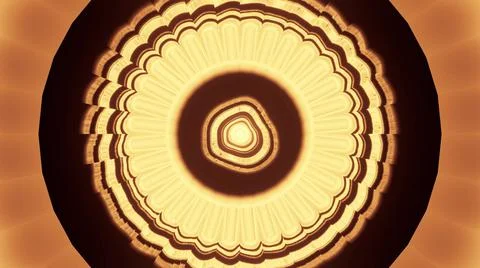Golden circle pattern for wallpaper and background 스톡 일러스트