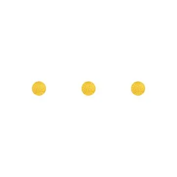 Golden circles for design. Stock Illustration