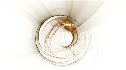 Golden Circular Motion Stock Footage 37147525
