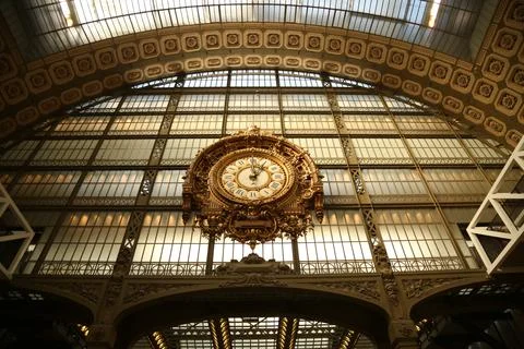 Golden Clock Stock Photos