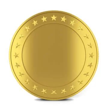 Golden coin Stock Illustration