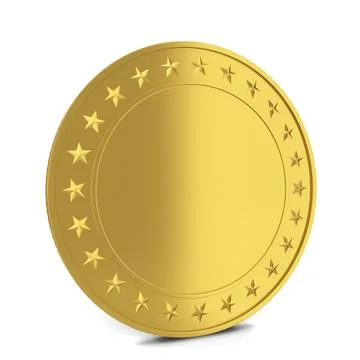 Golden coin Stock Illustration