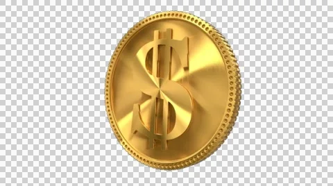 Golden Coin (loop1) 動画素材 44087141