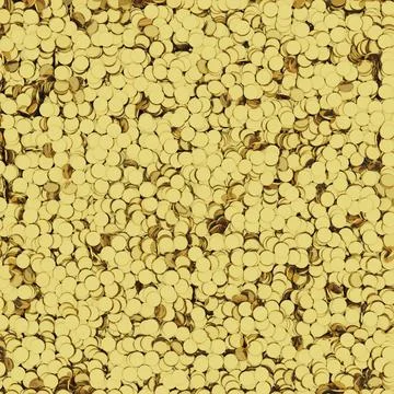 Golden coins background Stock Illustration