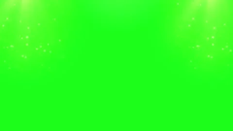 Golden coins falling on green screen with sparkling particles Video stock 337524037