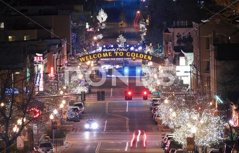 Golden Colorado Main Street
