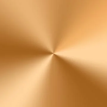 Golden cone gradient Stock Illustration