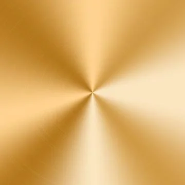 Golden cone gradient Illustrazione stock