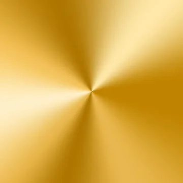 Golden cone gradient Illustrazione stock