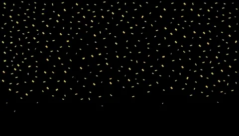 Golden confetti background Illustrazione stock